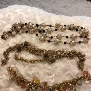 Joan Rivers necklaces and a braclet